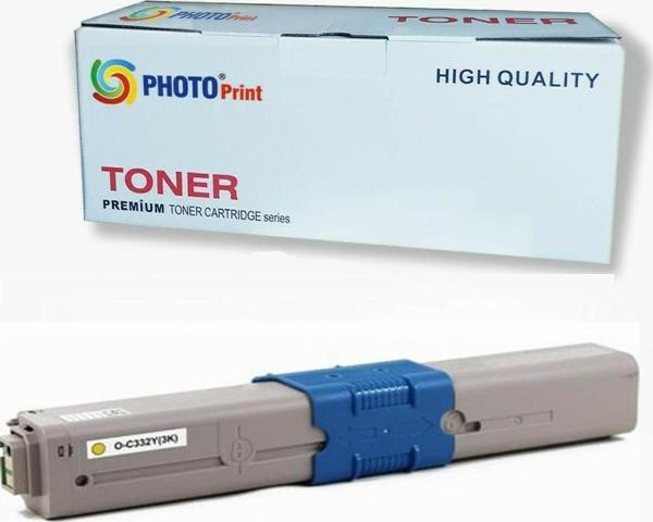 Okı C332DNW  C332 / MC363  Sarı Ithal Muadil Toner 3.000 Syf Renkli
 - Image 1