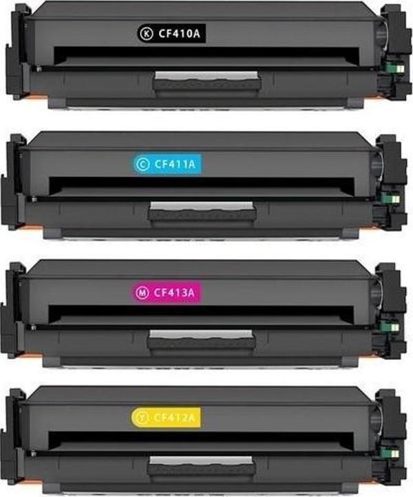 Photo Print  HP M452DW -CF410A- 411A-412A-413A Toner Takım Set - Image 1