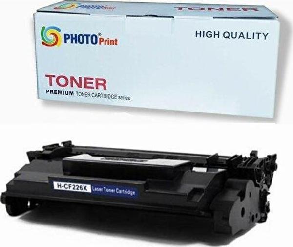Photo Print Hp 26X / CF226X / 052H- Hp Laserjet Pro Mfp M426DW Toner 9.200 Sayfa Chipli - Image 1