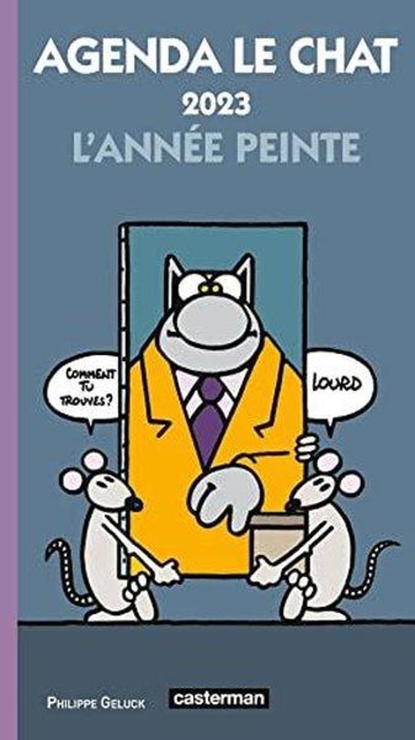 MINI AGENDA LE CHAT 2023 - Casterman - Image 1