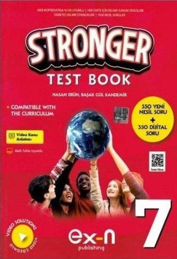 7. Sınıf Stronger with English Test Book - Çalışkan Yayınları - Image 1