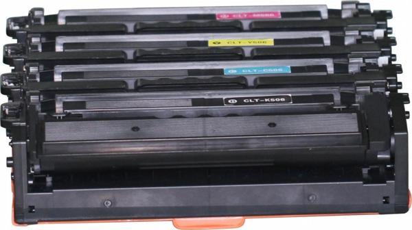 Photo Print Samsung CLT-506L / CLX-6260FR- 6260FD - 6260FW - 6260ND - 6260NR 1 Set Cmyk Muadil Toner - Image 1