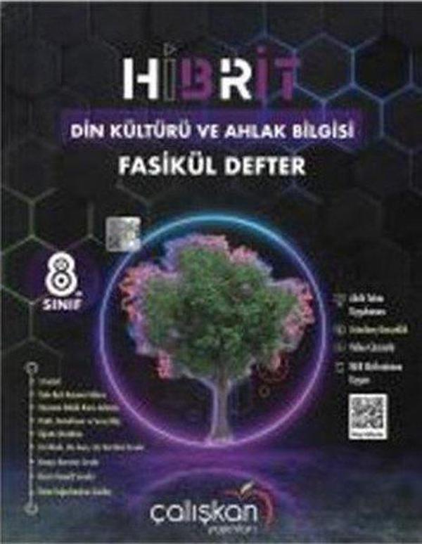 8. Sınıf Hibrit Din Kültürü ve Ahlak Bilgisi Fasikül Defter - Çalışkan Yayınları - Image 1