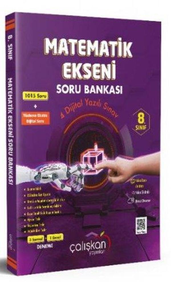 8. Sınıf Matematik Ekseni Soru Bankası - Çalışkan Yayınları - Image 1