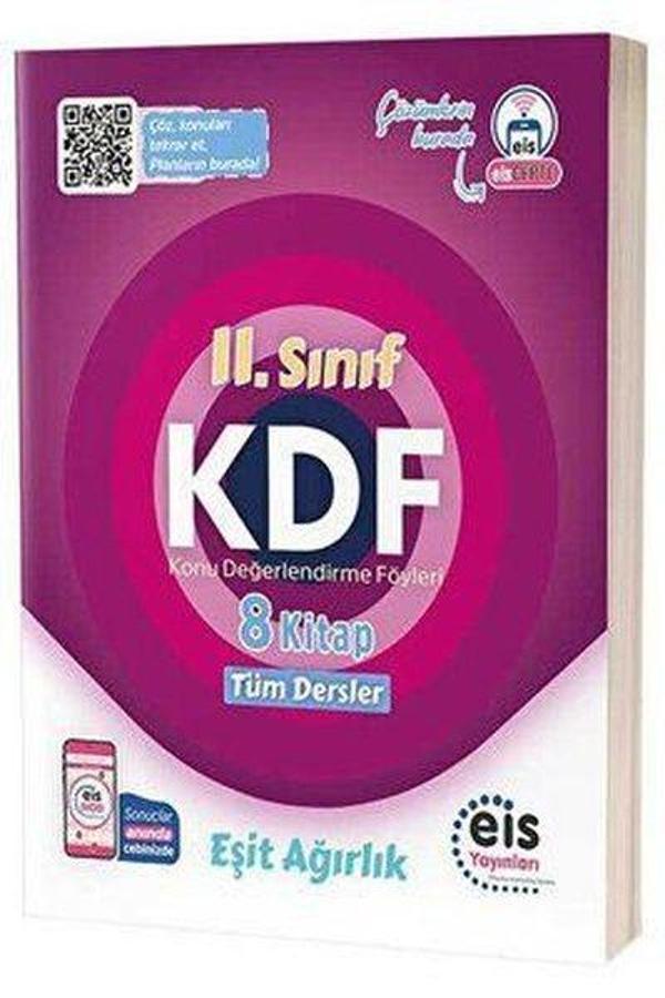 11. Sınıf Eşit Ağırlık Tüm Dersler 8'li Konu Değerlendirme Föyleri - Eis Yayınları - Image 1