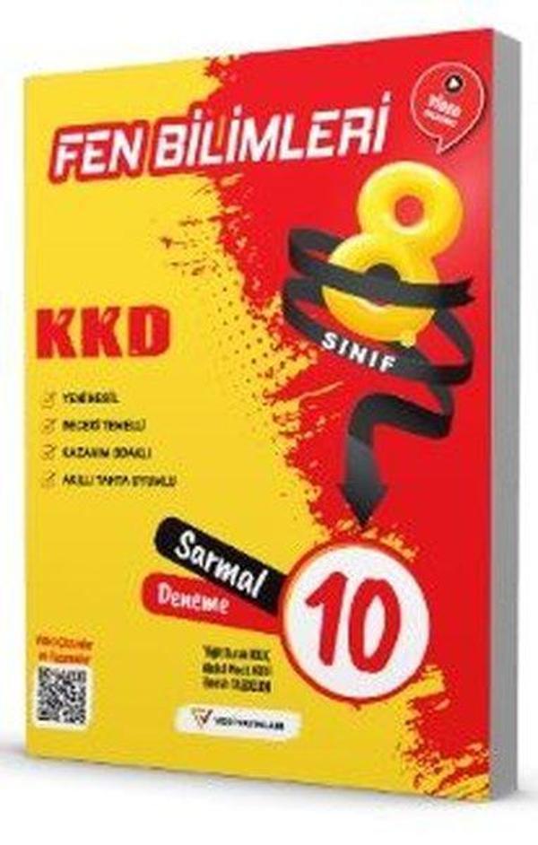 8. Sınıf Fen Bilimleri 10 Sarmal Deneme - Veri Yayınları - Image 1