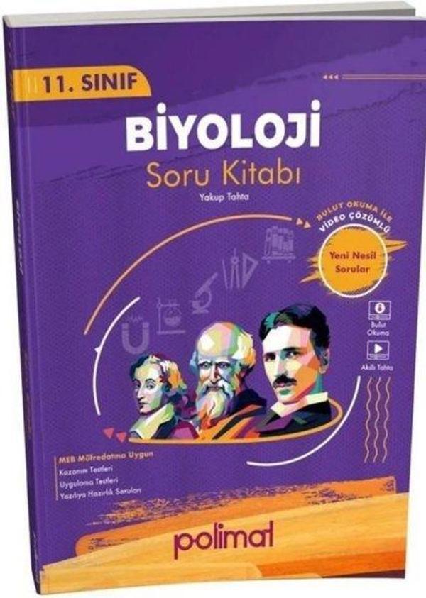 11. Sınıf Biyoloji Soru Kitabı - Polimat Yayınları - Image 1