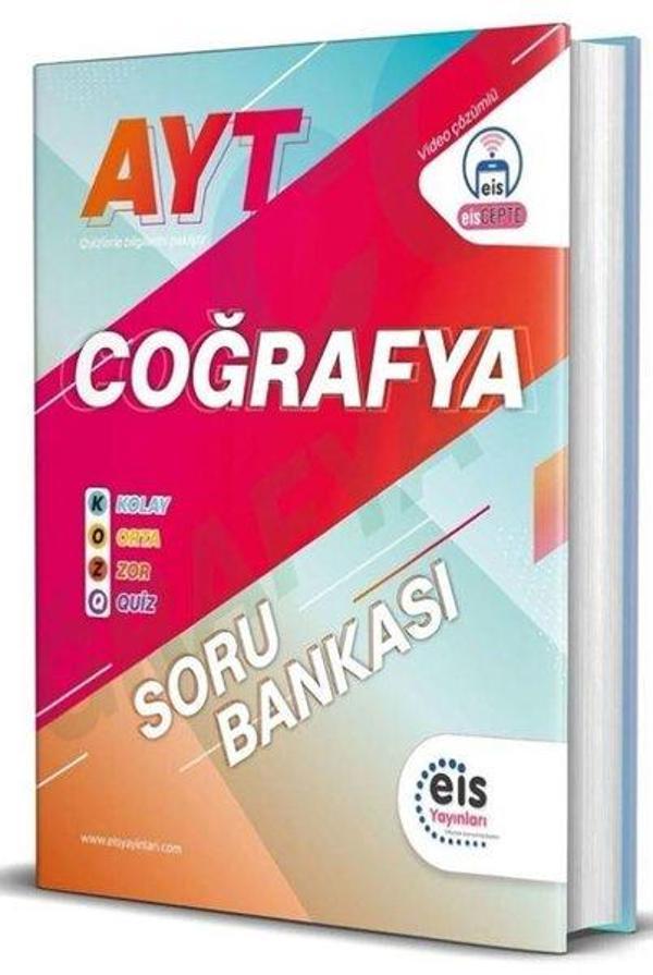 AYT Coğrafya KOZ Serisi Soru Bankası - Eis Yayınları - Image 1