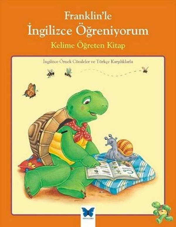 Franklin'le İngilizce Öğreniyorum - Kelime Öğreten Kitap - Mavi Kelebek - Image 1