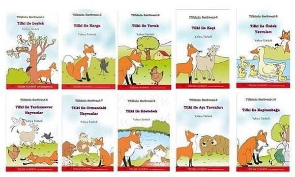 Tilkinin Serüveni-Düz Yazılı-10 Kitap Takım - Özlem Yayınevi - Image 1