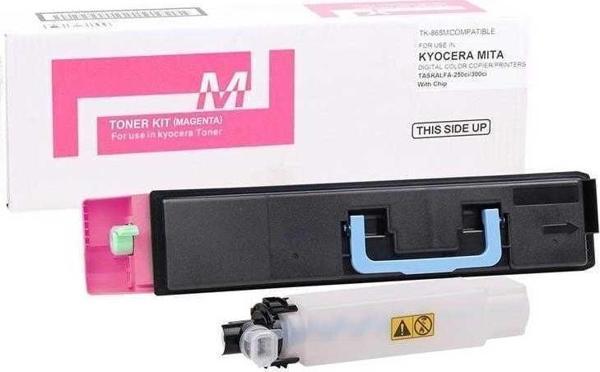 Kyocera Mita TK-865 / TASKalfa 250ci / 300ci Kırmızı Muadil Toneri - Image 1