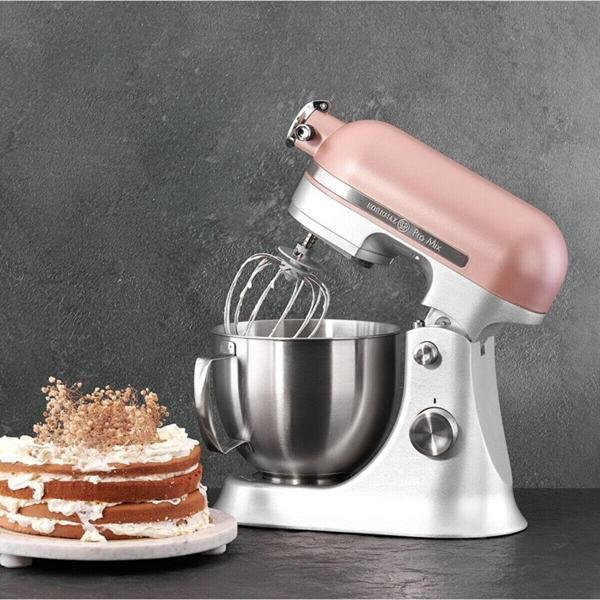 Korkmaz A470 Pro Mix Rosegold/Satin Stand Mikser - Image 1