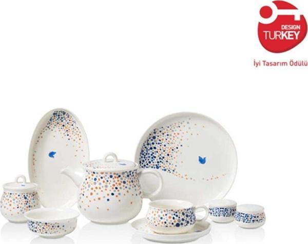 KORKMAZ A8721 AŞİYAN COLL. 30 P KAHVALTI TAKIMI  - Image 1