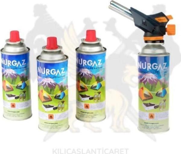NURGAZ FİREBİRD TORCH 4 ADET KARTUŞLU SET - Image 1