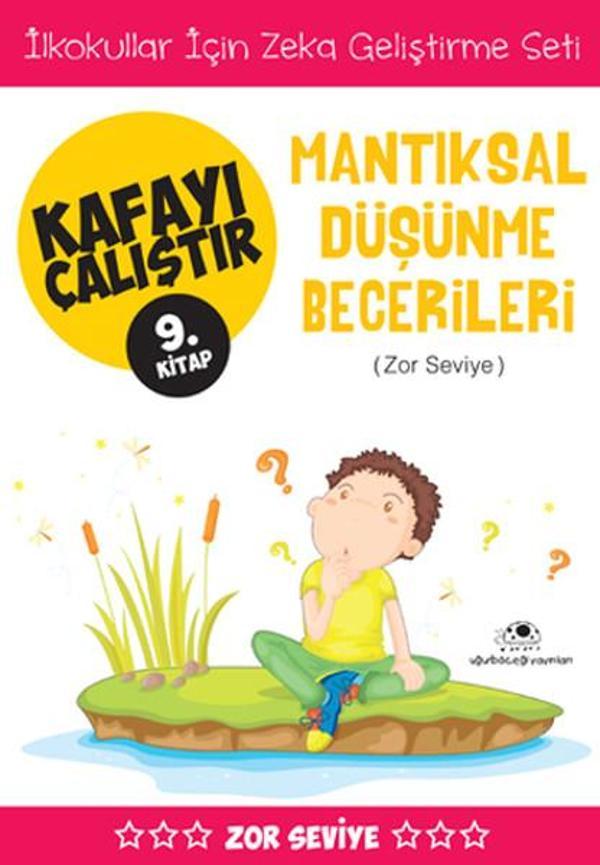 Kafayı Çalıştır 9. Kitap - Mantıksal Düşünme Becerileri (Zor Seviye) - Uğurböceği - Image 1