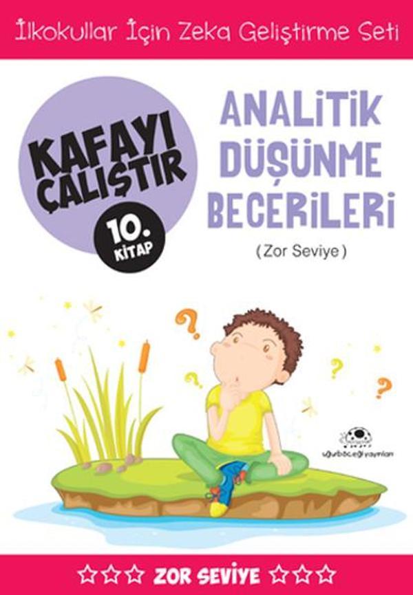Kafayı Çalıştır 10. Kitap - Analitik Düşünme Becerileri ( Zor Seviye) - Uğurböceği - Image 1
