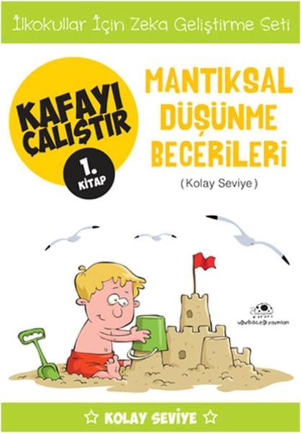 Kafayı Çalıştır 1.Kitap - Mantıksal Düşünme Becerileri  (Kolay Seviye) - Uğurböceği - Image 1