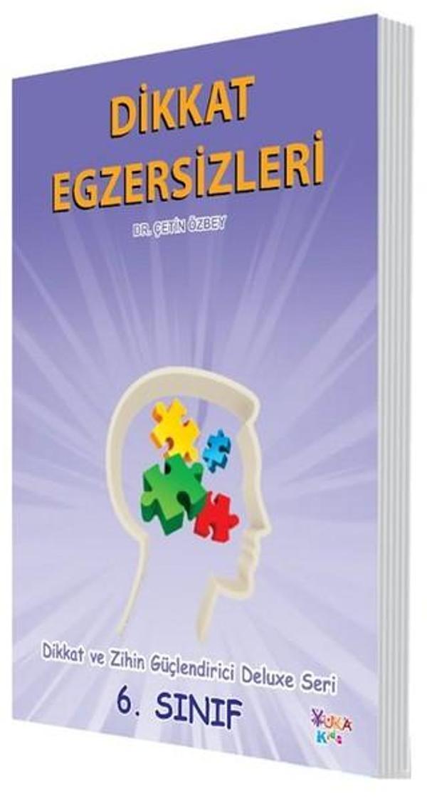 Dikkat Egzersizleri 6. Sınıf - Yuka Kids Yayınevi - Image 1