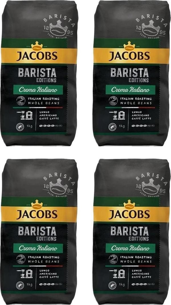 Barista Editions Çekirdek Kahve Crema Italiano 1 kg x 4 Paket - Image 1