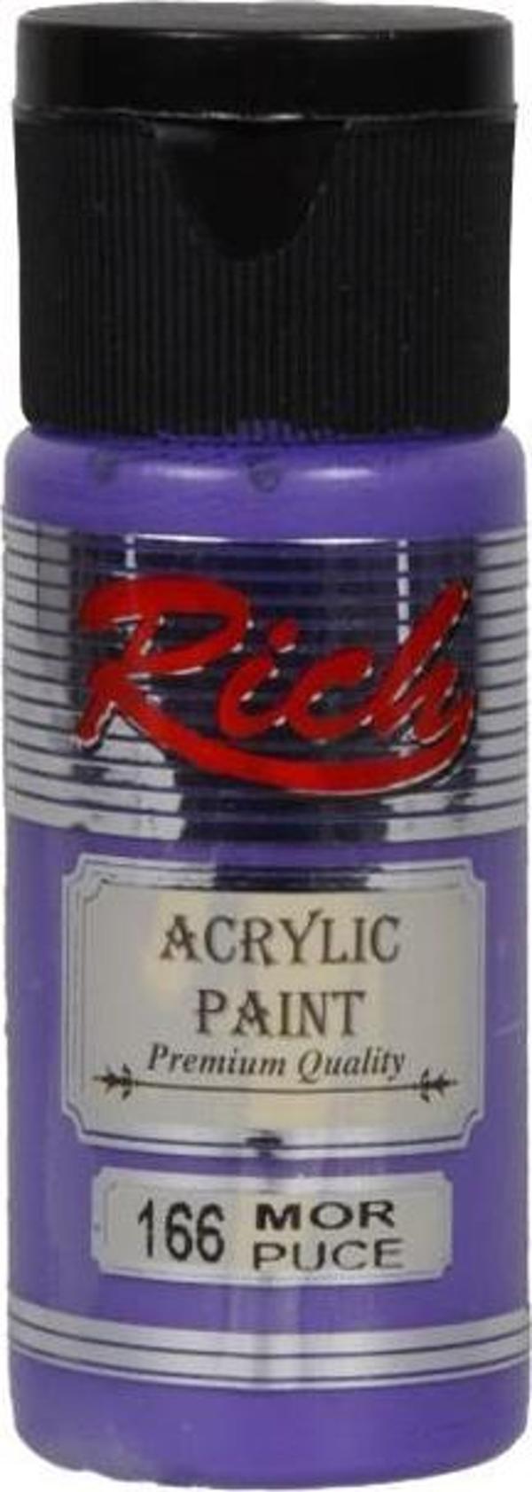 Rich Akrilik Boya Mor 30cc - Image 1