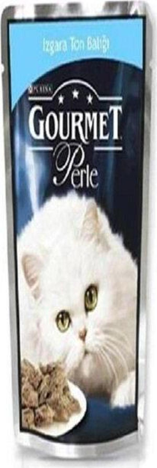 Gourmet Perle Izgara Ton Balıklı Kedi Konserve Mama 85Gr x24 Adet - Image 1
