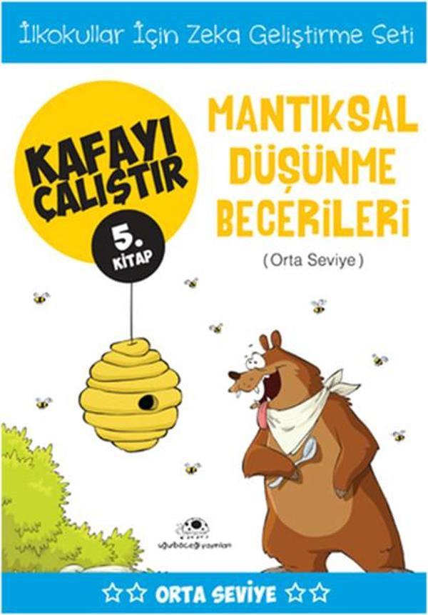 Kafayı Çalıştır 5. Kitap - Mantıksal Düşünme Becerileri (Orta Seviye) - Uğurböceği - Image 1