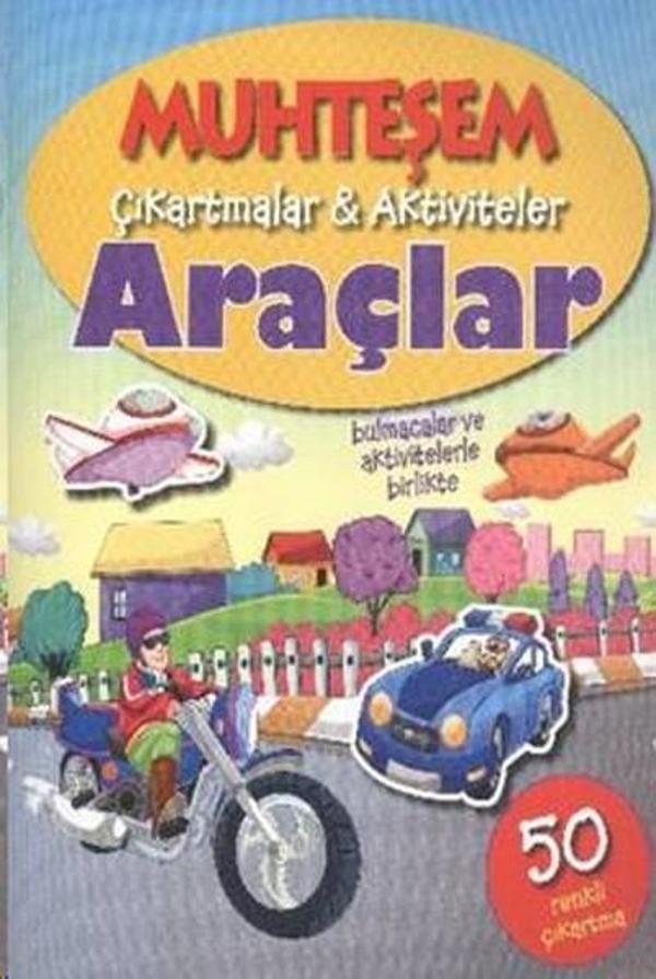 Muhteşem Çıkartmalar Aktiviteler - Araçlar - Parıltı Yayınları - Image 1
