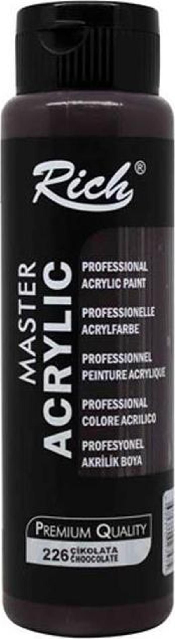 Rich Master Akrilik Boya Çikolata 500cc - Image 1