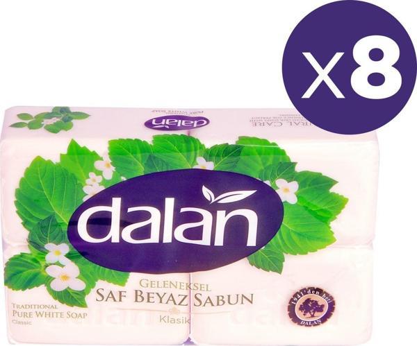 Dalan Saf Beyaz Klasik Kalıp Sabun 1000 gr X 8 Adet - Image 1