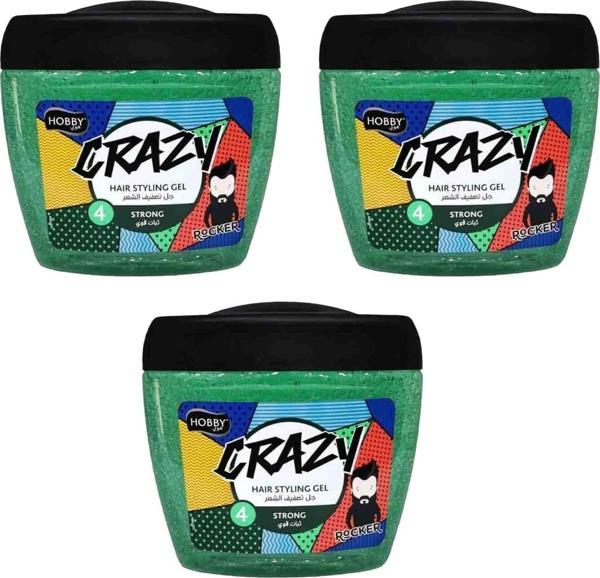 Hobby Crazy Sert Saç Jölesi 700 ml X 3 Adet - Image 1