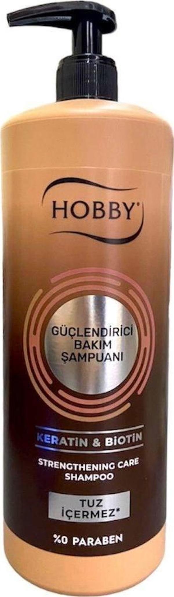Hobby Keratin & Biotin Tuzsuz Şampuan 1000 ML - Image 1