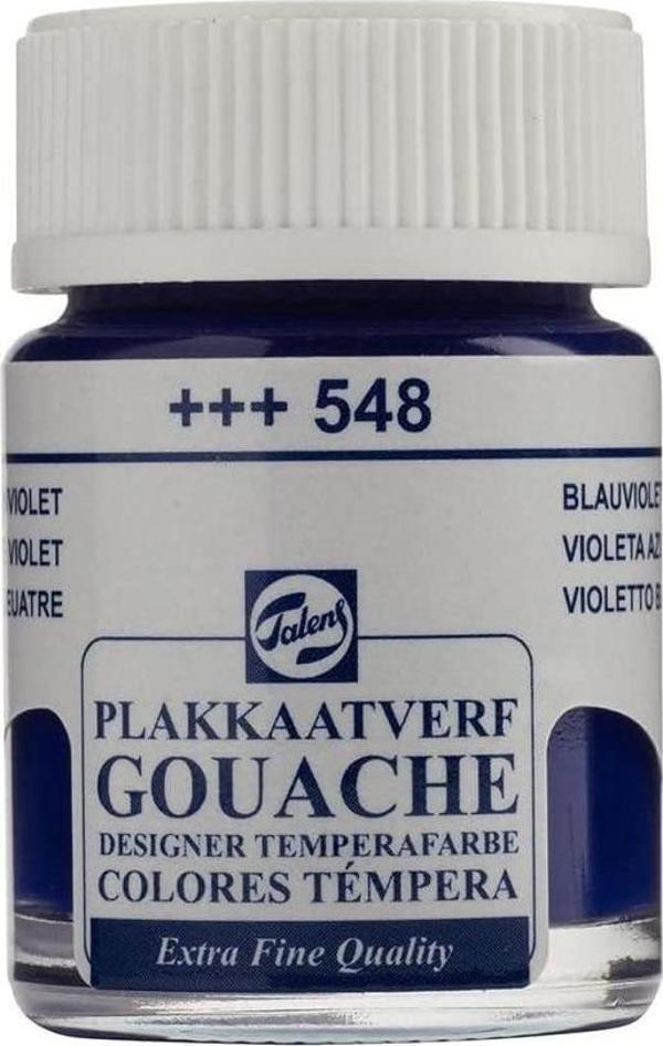 Talens Gouache Jar 16ml Guaj Boya Blue Vıolet / 548 - Image 1
