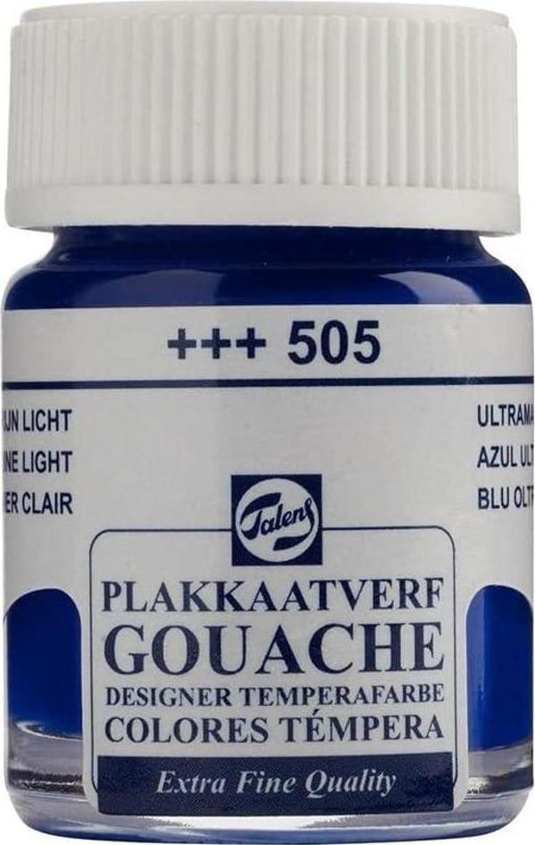 Talens Gouache Jar 16ml Guaj Boya Ultramarıne Light / 505 - Image 1