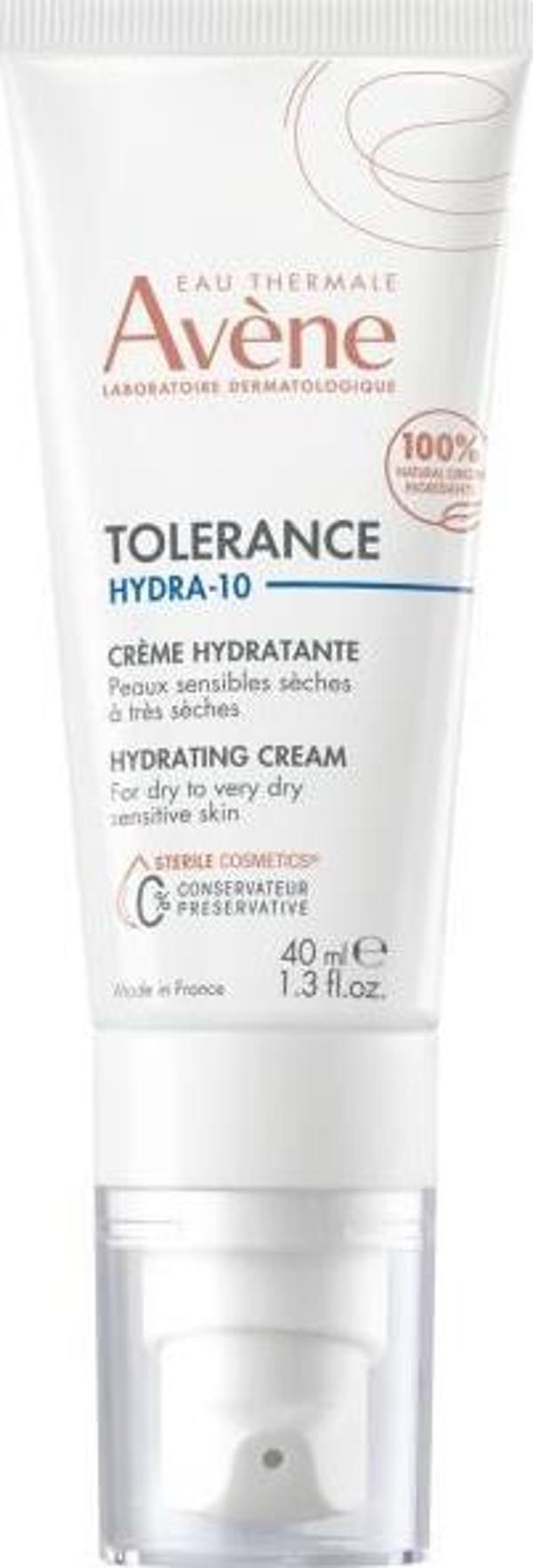 Avene Tolerance Hydra-10 Hydrating Krem 40 ml  - Image 1