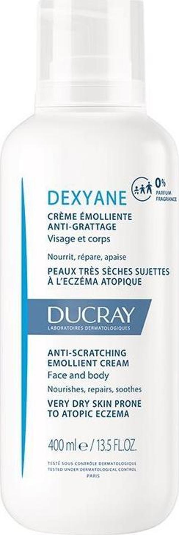 Ducray Dexyane Creme Emolliente 400 ml Kaşıntıya Karşı Krem - Image 1