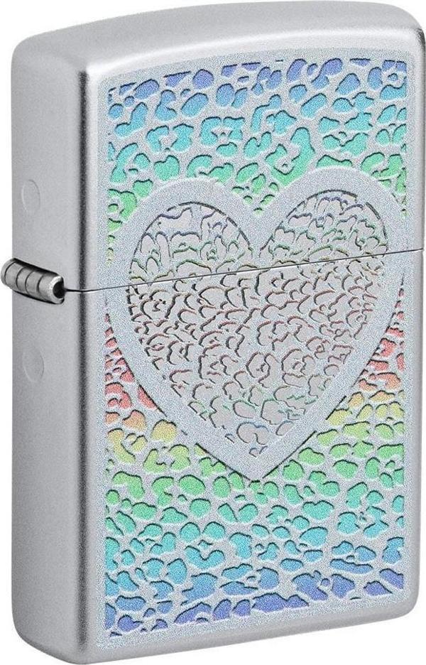 Zippo Çakmak 49780 Heart Design - Image 1