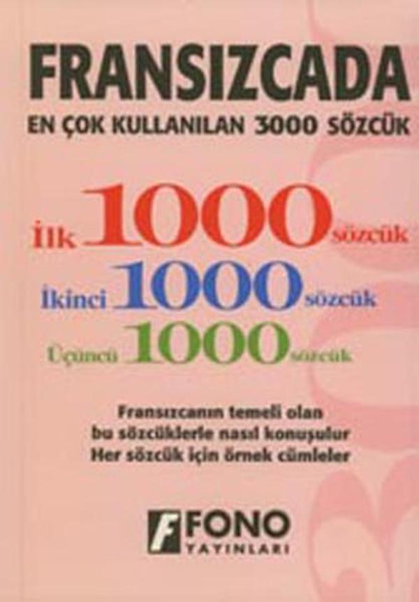 Fransızcada Ençok Kullanılan 3000 Sözcük - Fono Yayınları - Image 1