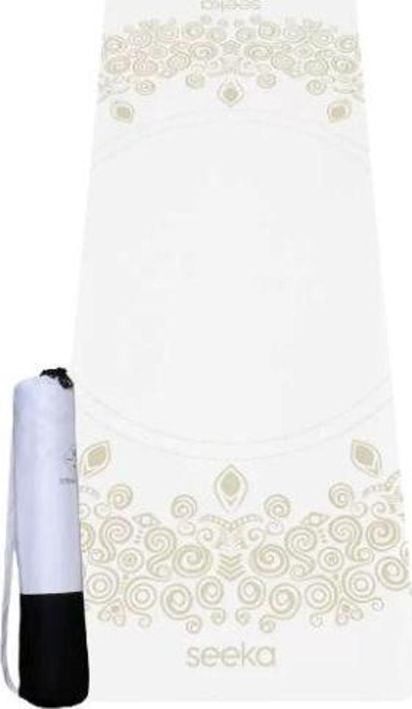 Seeka Yoga Pro Serisi Rise Yoga Mat-Beyaz - Image 1
