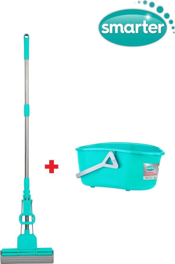 SMARTER PRATİK PASPAS ÇİFT SIKMALI + PRATİK KOVA - Image 1