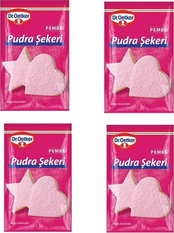 Dr. Oetker Pembe Pudra Şekeri 15 Gram X 5 Paket - Image 1