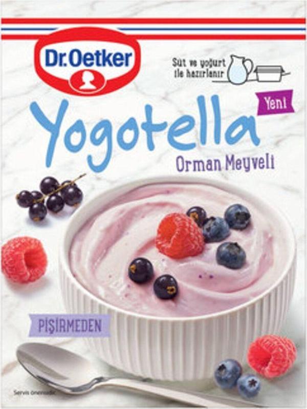 Dr. Oetker Yogotella Orman Meyveli 69 gr. 12 Adet  - Image 1
