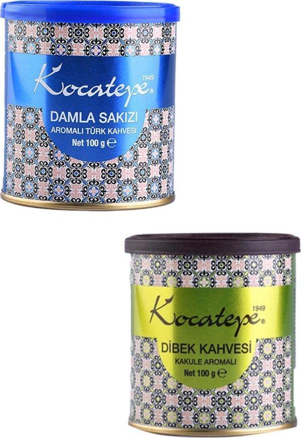 Kocatepe Türk Kahvesi Damla Sakızlı / Kakuleli Dibek 100 G. x 2 - Image 1