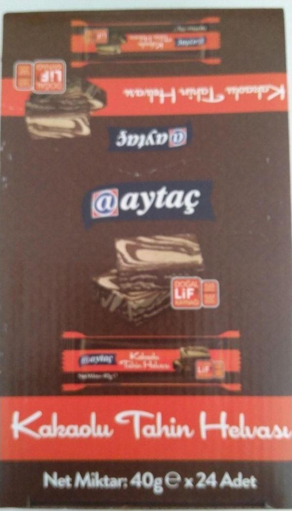 Hastat Kakaolu Tahin Helvası 40 G. x 24 Adet - Image 1