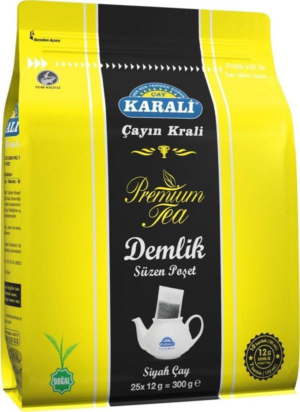 Karali Çay Karali Premium Demlik Poşet 25X12 gr.  - Image 1