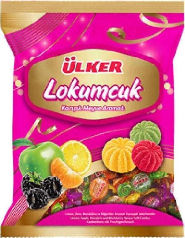 Ülker Lokumcuk Karışık Meyveli Yumuşak Şeker 350 gr X 6 Adet - Image 1