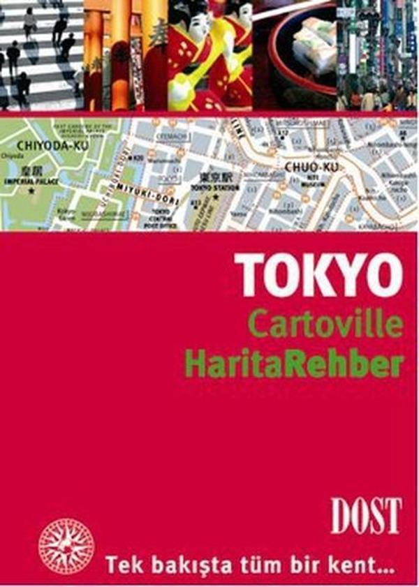 Cartoville Harita Rehber Tokyo - Dost Kitabevi - Image 1
