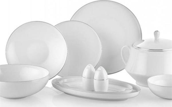 Leggno Chester Silver Che1001set24s 24 Parça Yemek Takımı - Image 1