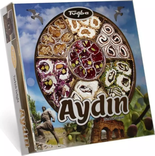 Tuğba Kuruyemiş Aydın Lokum 430 gr (Turkish Delight) - Image 1