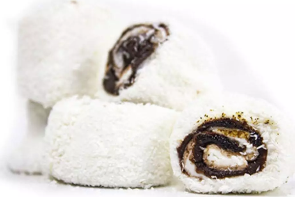 Tuğba Kuruyemiş Çikolatalı Sarma Lokum 250 gr - Image 1