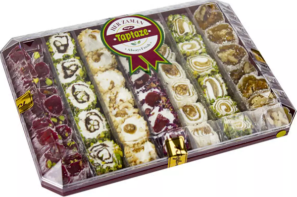 Tuğba Kuruyemiş Ege Incisi 600 gr (Turkish Delight ) - Image 1